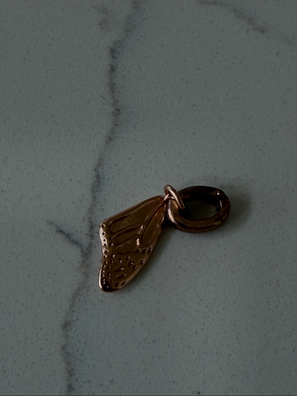 Kendra Scott Rose Gold Wing Charm Pendant
